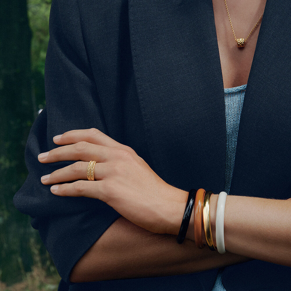 Collar midi TUILERIES - Dorado - Collares  | Agatha