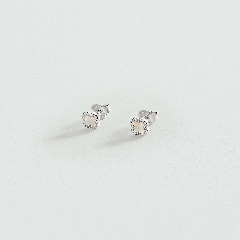 Piercing mini FLORINE - Perla / Plata - Piercings  | Agatha