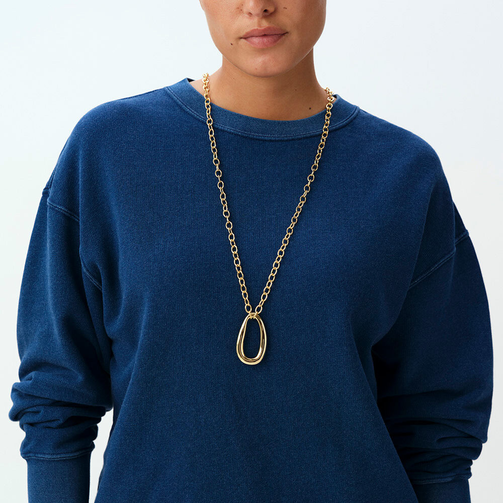 Collar largo ABBESSES - Dorado - Collar largo  | Agatha