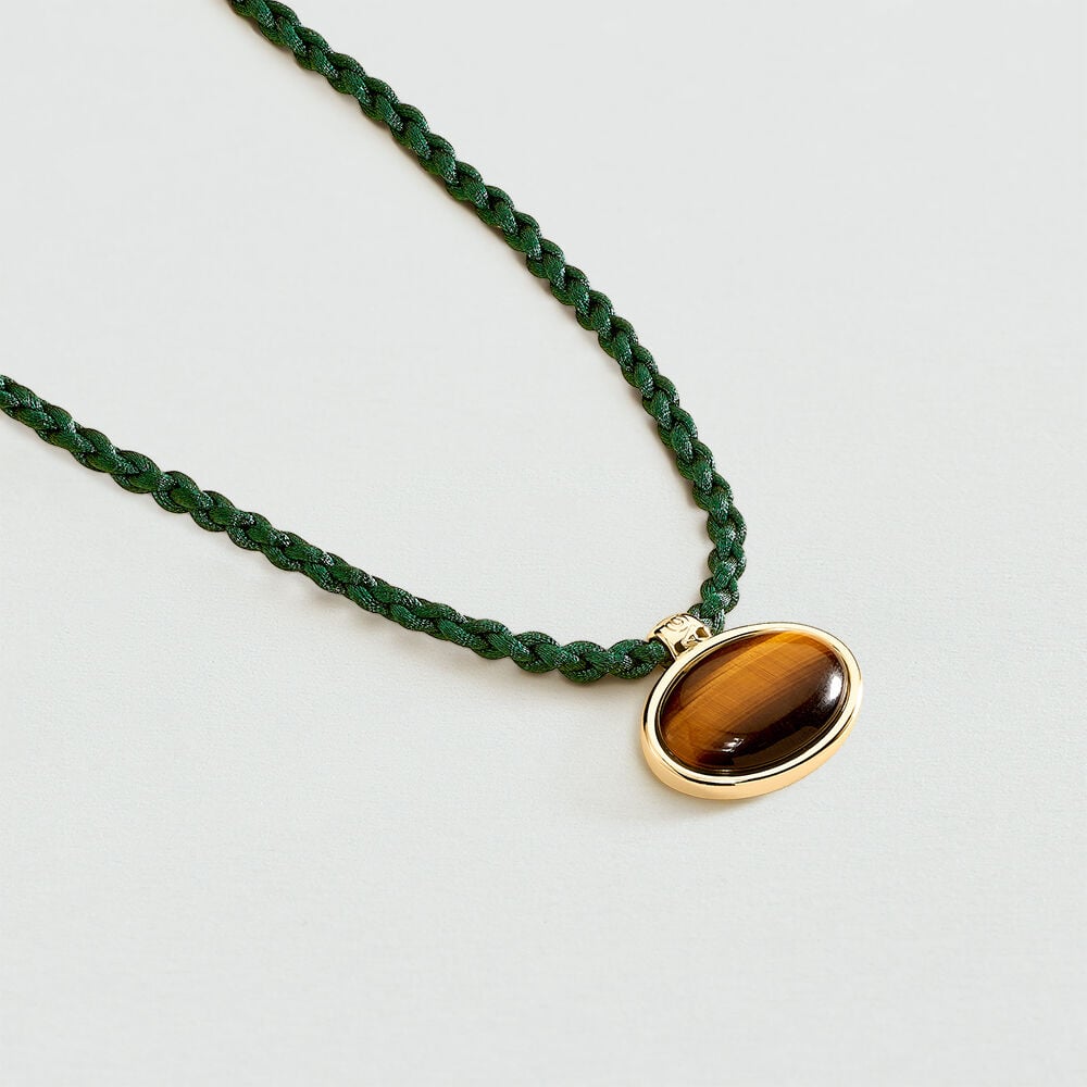 Collar corto RHEA - Tiger eye - Collar corto  | Agatha