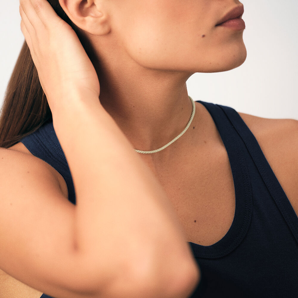 Collar corto CORD&Oacute;N - Turquesa - Collar corto  | Agatha