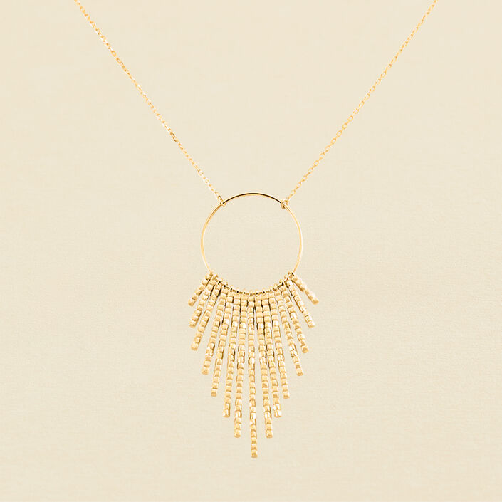 Collar largo CREOBILL - Dorado - Collares  | Agatha