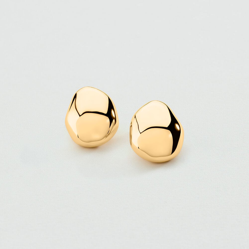 Pendientes largos ODYSS&Eacute;E - Dorado - Pendientes largos  | Agatha