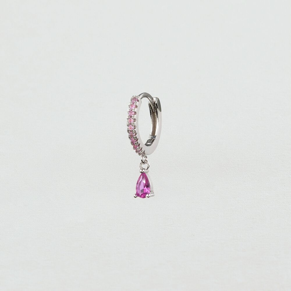 Piercing criolla RADIOSA - Fucsia -   | Agatha