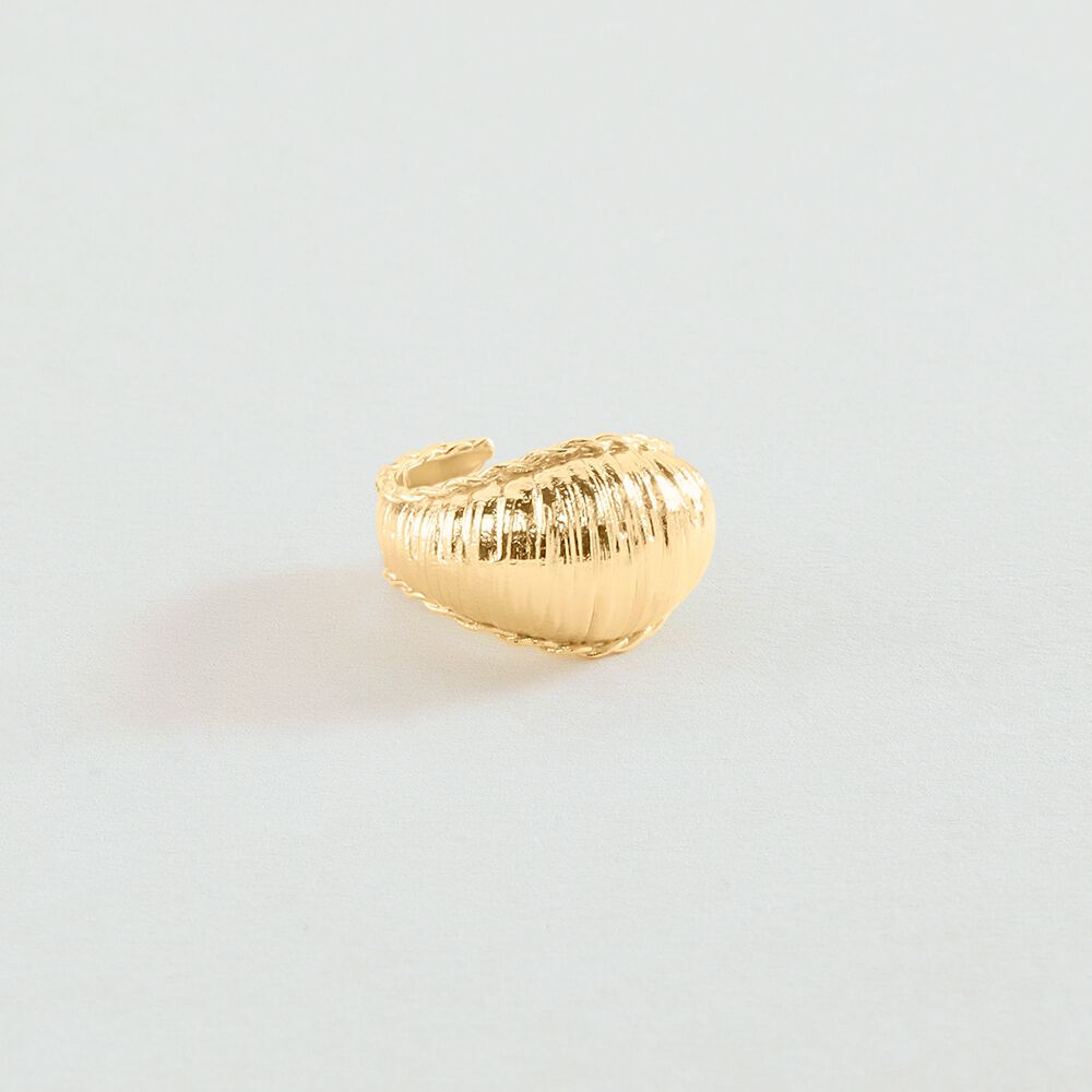 Anillo ajustable TRESSE - Dorado - Anillo ajustable  | Agatha