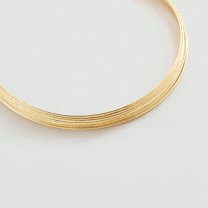 Chocker MAAT - Dorado - Collares  | Agatha