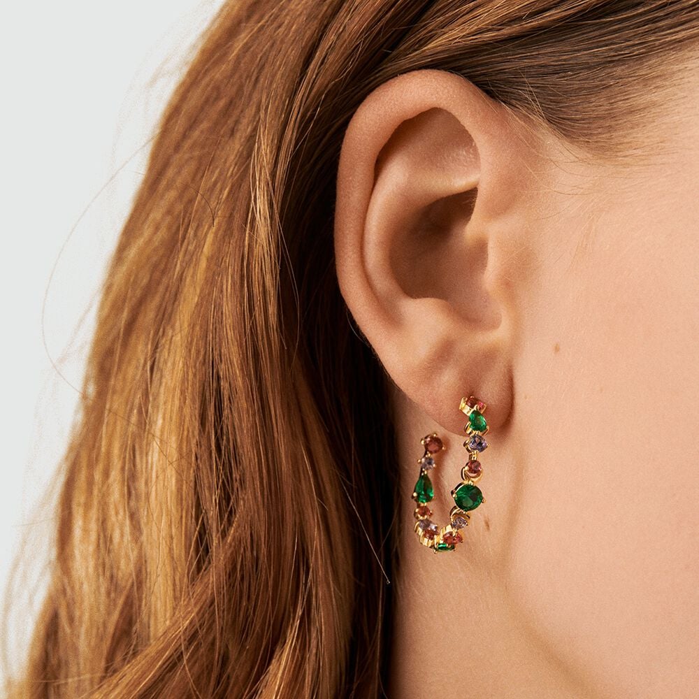 Criollas ASTRE - Multicolor / Oro - Criollas  | Agatha