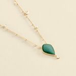 Collar corto MOON - Aventurine - Collares  | Agatha