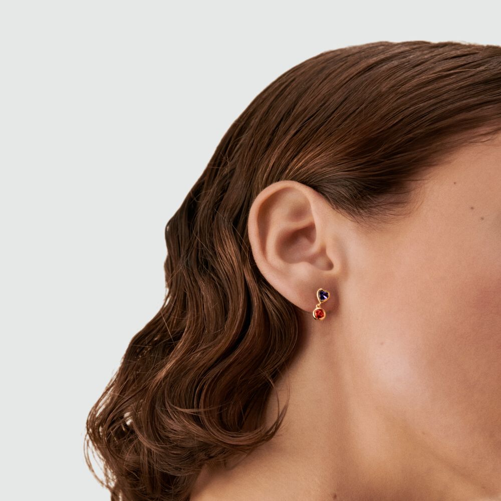 Piercing mini LILA - Violeta / Oro - Piercings  | Agatha