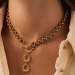 Collar midi TWIGGY - oro / camello - Collares  | Agatha