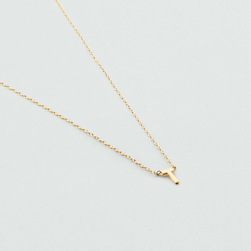 Collar corto ABC - Dorado - Collar corto  | Agatha