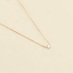 Collar corto BRILLANT - Cristal / Dorado - Collares  | Agatha