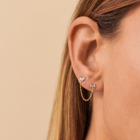 Piercing mini MASCOTTE - Plata / Oro - Piercings  | Agatha
