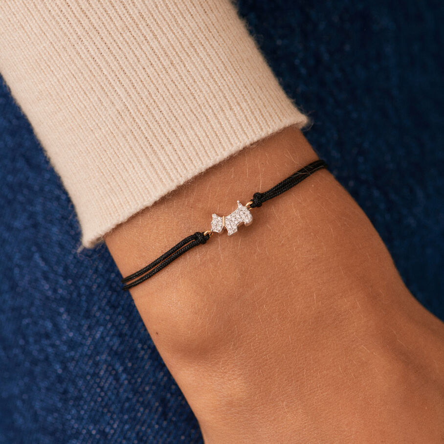 Pulsera con cordón MASCOTTE - Plata / Oro - Pulseras  | Agatha