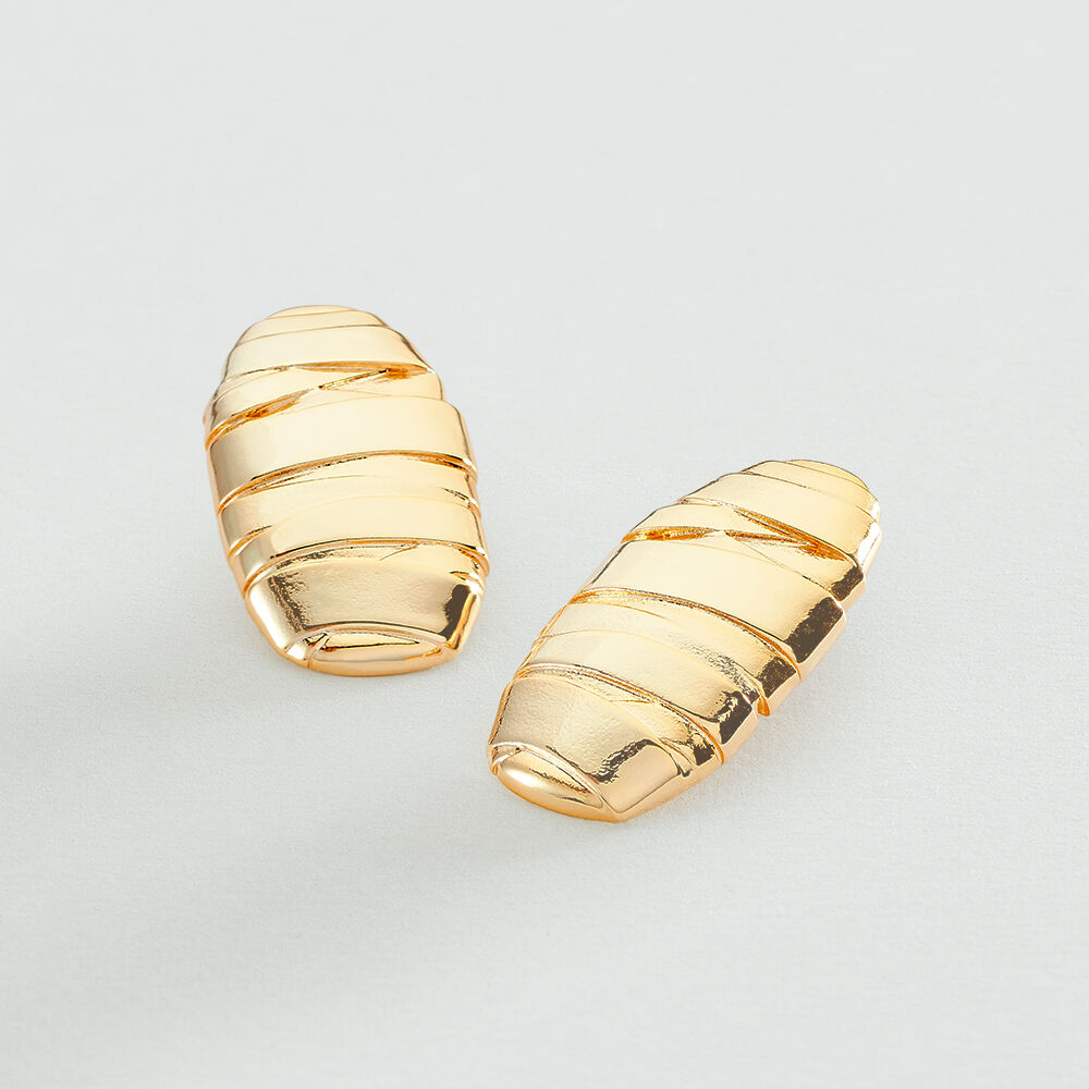 Pendientes largos BE - Dorado - Pendientes largos  | Agatha