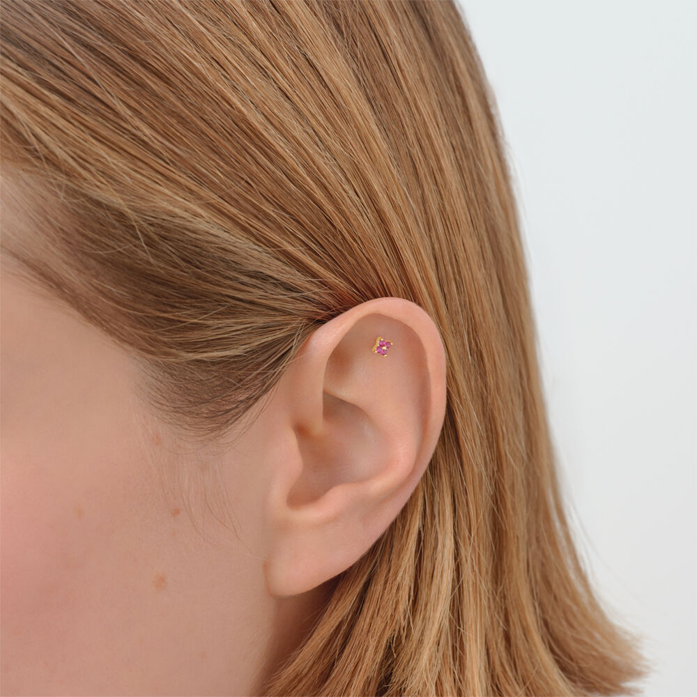 Piercing mini MIX & MATCH - Rosa / Oro - Piercings  | Agatha