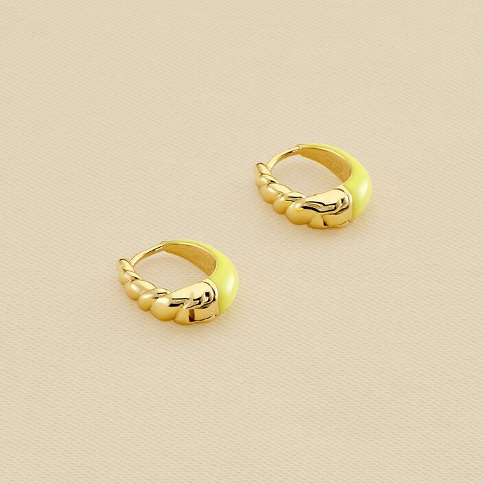 Criollas ATMA - Amarillo / Dorado - Pendientes  | Agatha