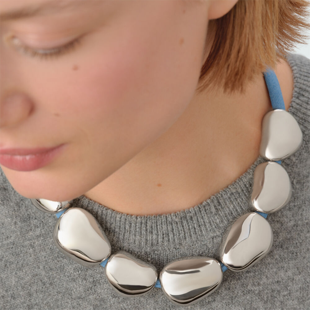 Collar midi ODYSS&Eacute;E - Azul - Collares  | Agatha