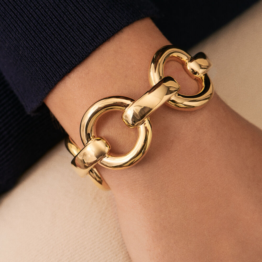 Pulsera esclava BRA7ICONICS - Dorado - Sin piedra  | Agatha