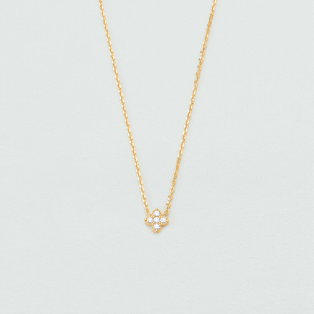 Collar corto BELOVED - Cristal / Dorado - Collar corto  | Agatha