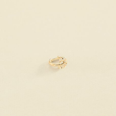 Piercing criolla SUNSHINE - Cristal / Dorado - Piercings  | Agatha