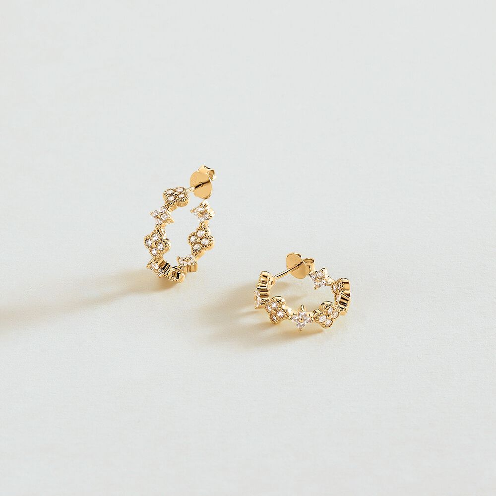 Criollas BELOVED - Cristal / Dorado - Criollas  | Agatha