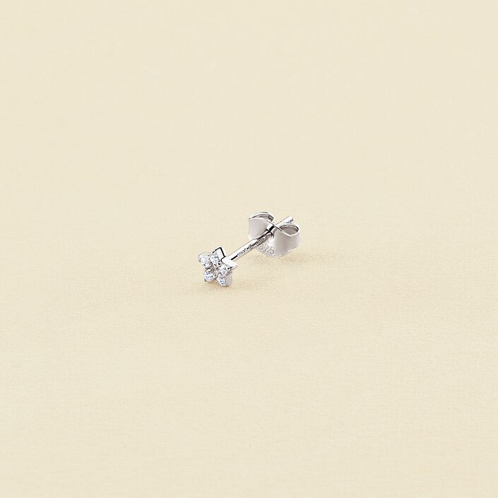 Piercing mini STARBRIL - Cristal / Plateado - Piercings  | Agatha