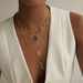 Collar corto SWING - Dorado - Collares  | Agatha