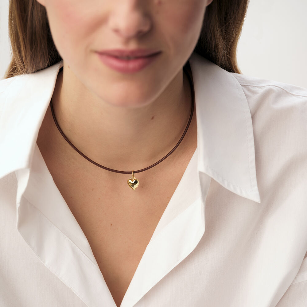 Colgante MINICOEUR - Dorado / Plateado - Sin piedra  | Agatha