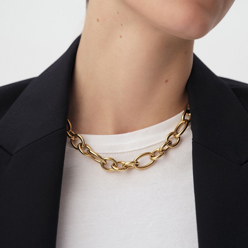 Collar corto LEA - Dorado - Collar corto  | Agatha