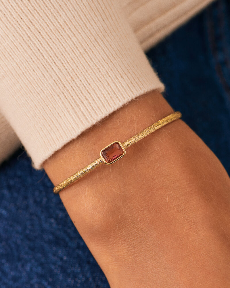 Pulsera rígida CLEOPATR - Rosa / Oro - Pulsera rígida  | Agatha Pulsera rígida CLEOPATR - Rosa / Oro - Pulsera rígida  | Agatha