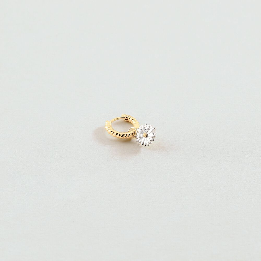 Piercing criolla DAISY - Plateado / Dorado - Piercings  | Agatha