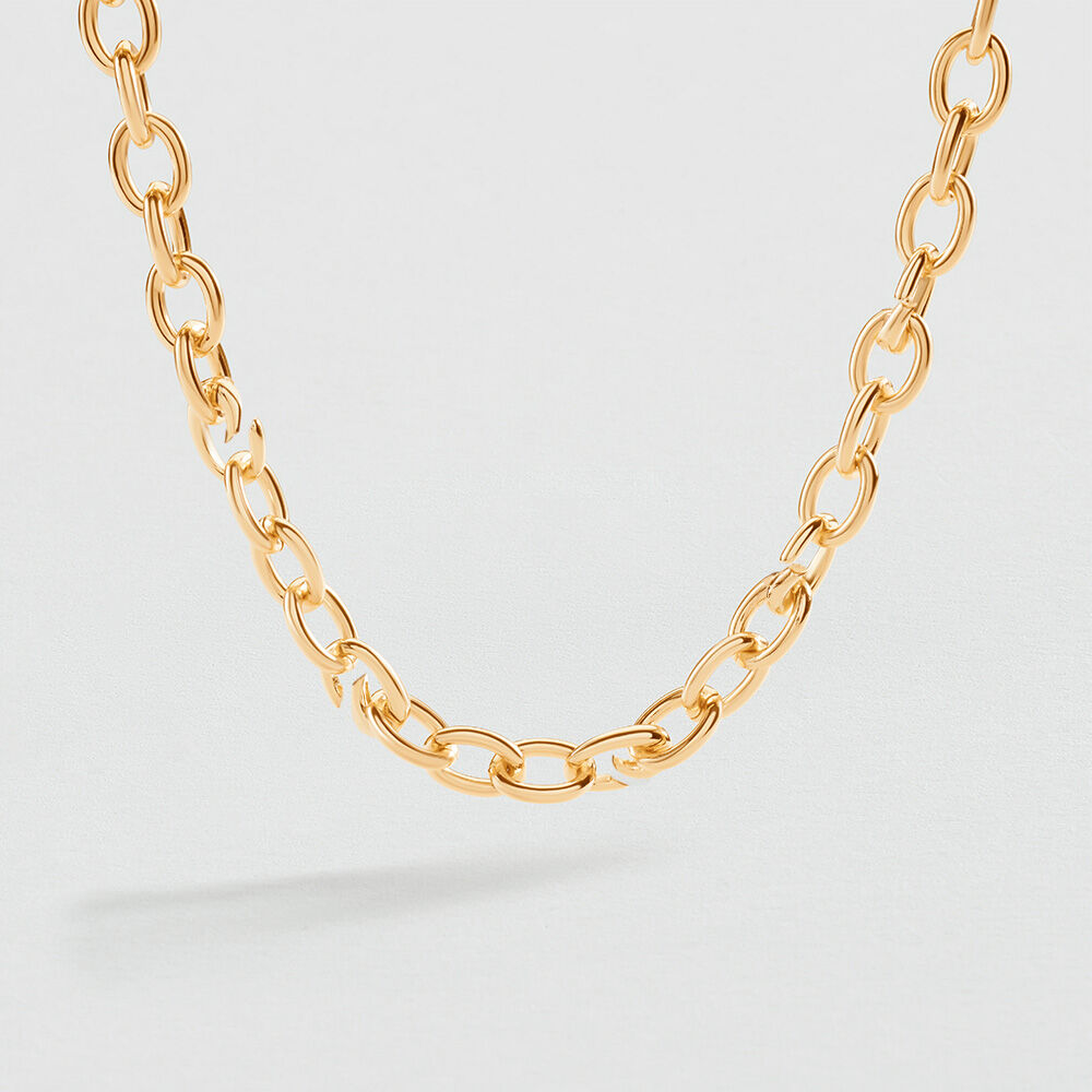 Collar corto ESLABONES M&Aacute;GICOS - Dorado - Collar corto  | Agatha