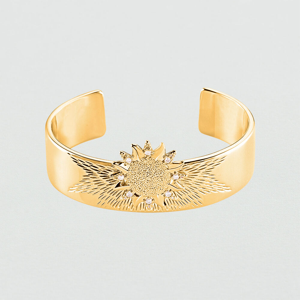 Pulsera esclava BIGBANG - Cristal / Dorado - Pulseras  | Agatha