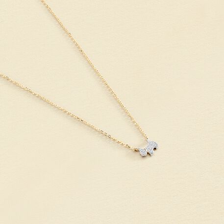 Collar corto MASCOTTE - Plata / Oro - Collares  | Agatha