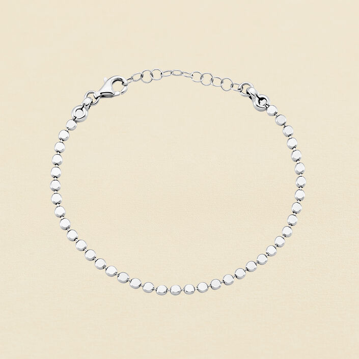 Pulsera de cadena PASTILLAS - Plata - Pulseras  | Agatha