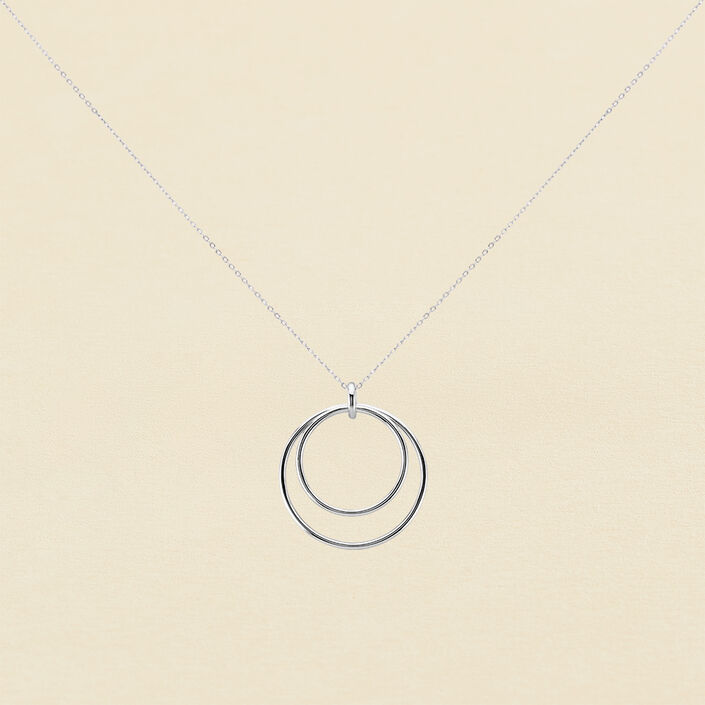 Collar largo TELES - Plata - Collares  | Agatha