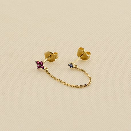 Piercing mini MIX& MATCH - Rosa / Oro - Piercings  | Agatha