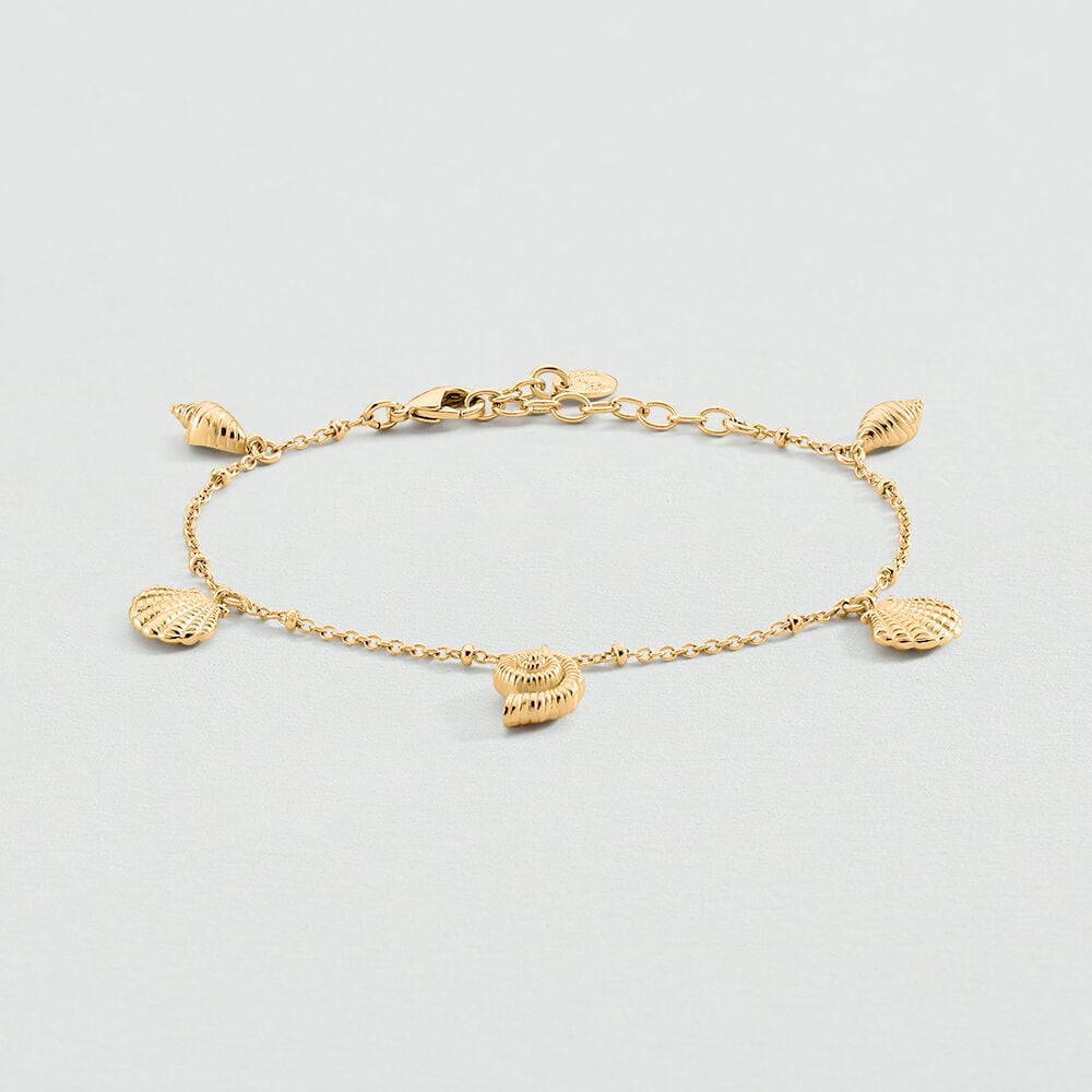 Pulsera de cadena ILIOS - Dorado - Pulsera de cadena  | Agatha