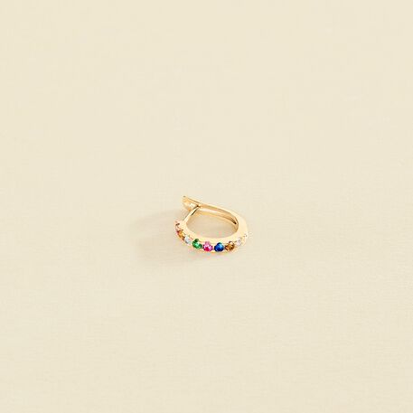 Piercing criolla COLORFUL - Multicolor / Oro - Piercings  | Agatha