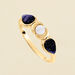 Anillo fino ECLIPSE - Azul / Oro - Anillos  | Agatha