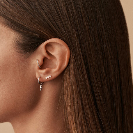 Piercing criolla TONNERRE - Plata - Piercings  | Agatha