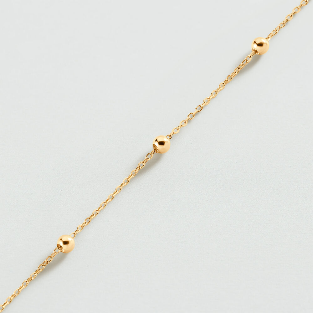 Pulsera de cadena BOLAS - Dorado - Pulsera de cadena  | Agatha