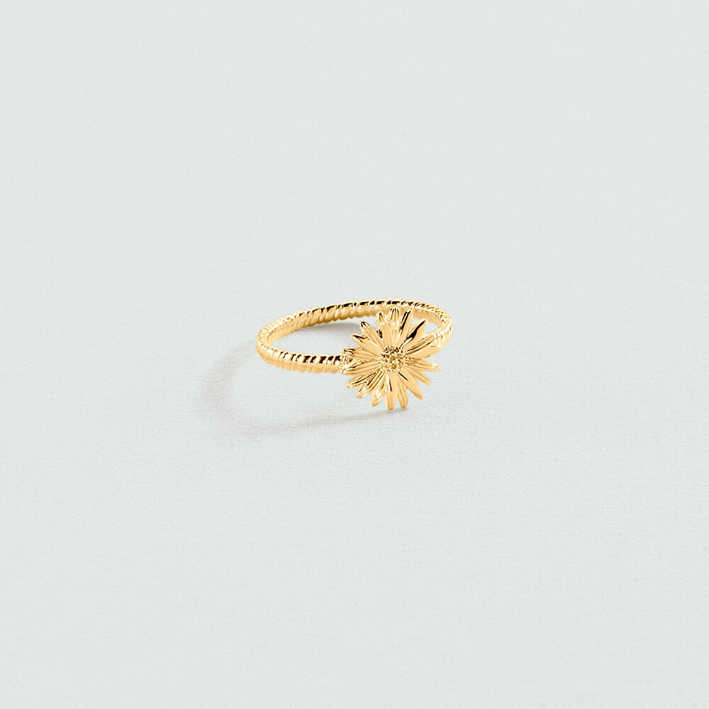 Anillo fino BLOSSOM - Dorado - Anillos de fantasía  | Agatha