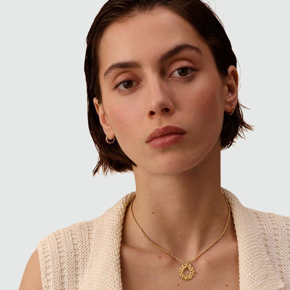Collar corto TRESSE - Dorado - Collar corto  | Agatha