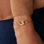 Pulsera de cadena GEMINI - Cristal / Dorado - Pulseras  | Agatha