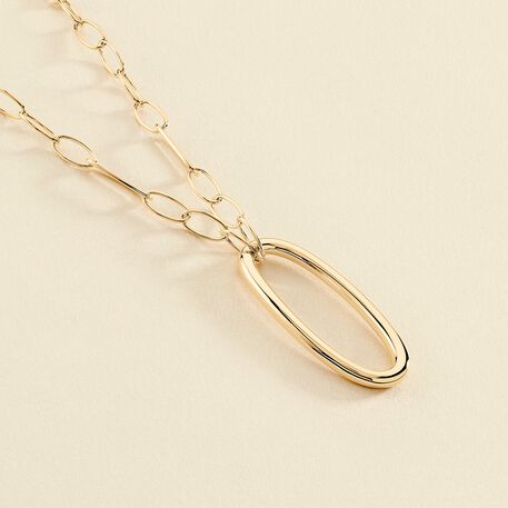 Collar largo CHAIN - Dorado - Collares  | Agatha