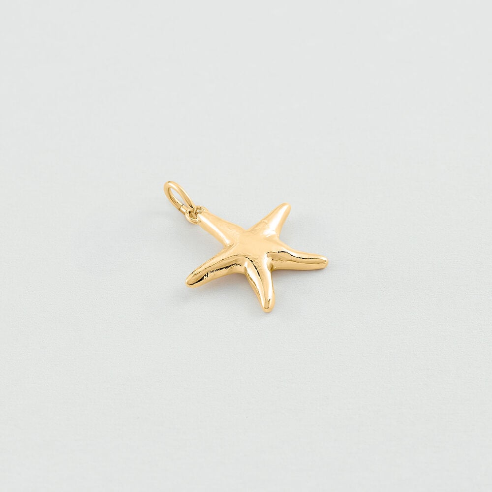 Colgante ESTRELLA DE MAR - Dorado - Novedades  | Agatha