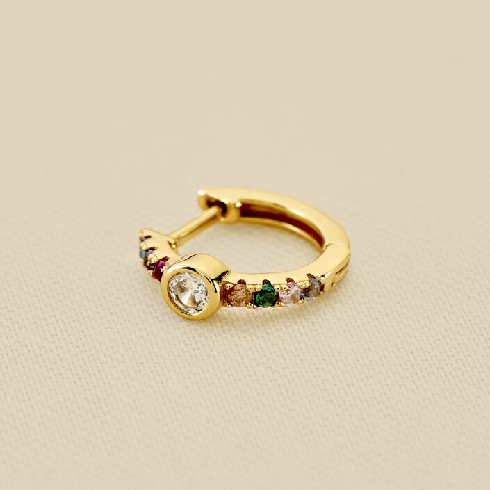 Piercing criolla CRIOBRIL - Multicolor / Oro - Piercings  | Agatha