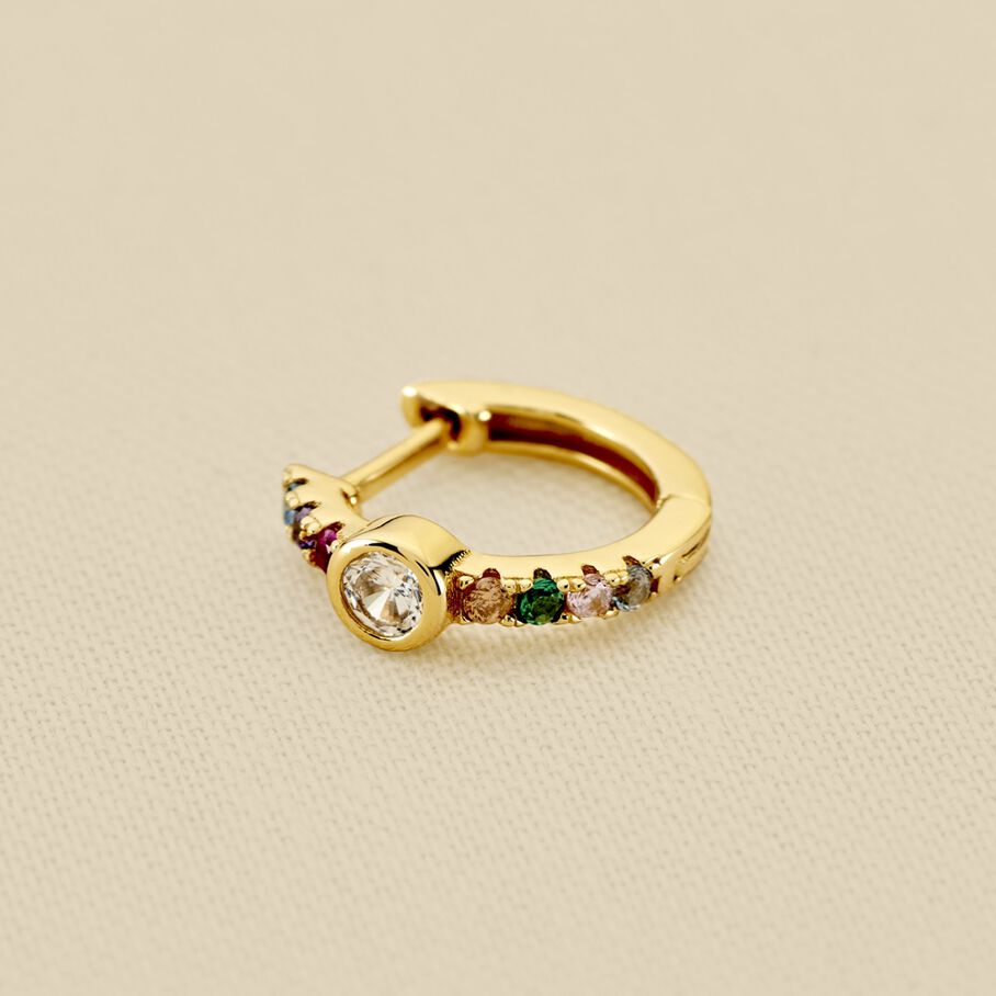 Piercing criolla CRIOBRIL - Multicolor / Oro - Piercings  | Agatha